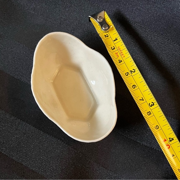 Vintage Belleek Ireland Porcelain Dish Shamrock Basketweave 6th Green Mark - Picture 9 of 10